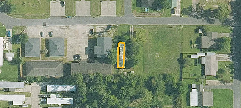 Partially Cleared Residential Development Land