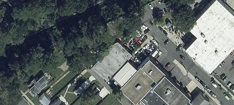 Industrial Auto Repair Building with Two Doors