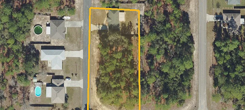 Corner Residential Lot with No HOA