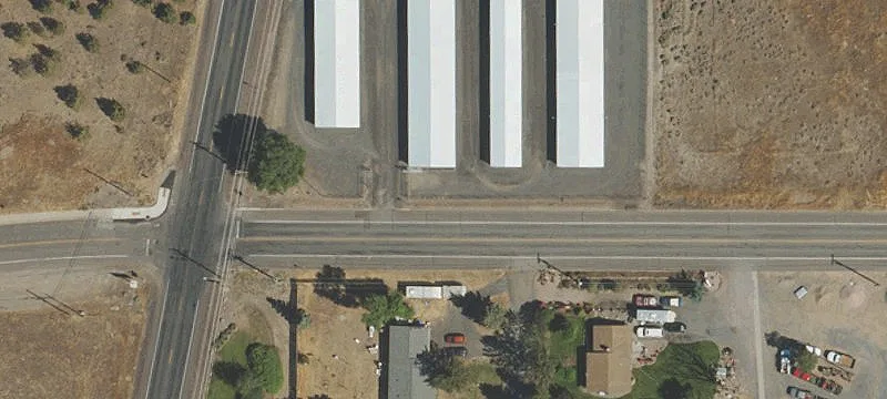 Secure Drive-Up Storage Facility