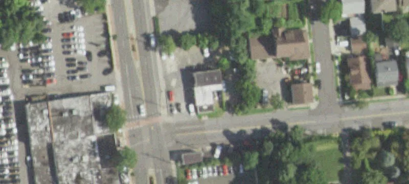 Corner Auto Repair and Retail Building