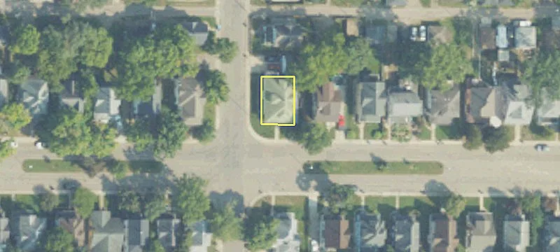 Corner Lot Duplex with Garages