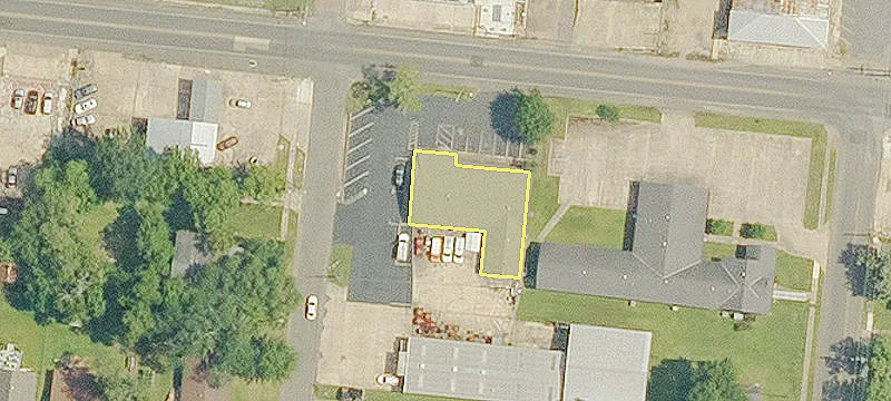 Brick Office Building with Parking