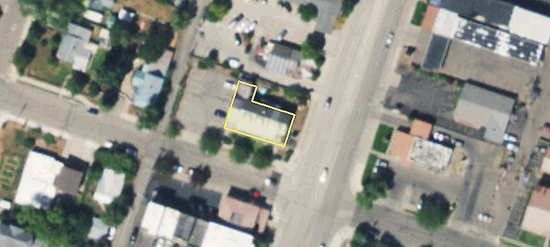 Remodeled Corner Office Building