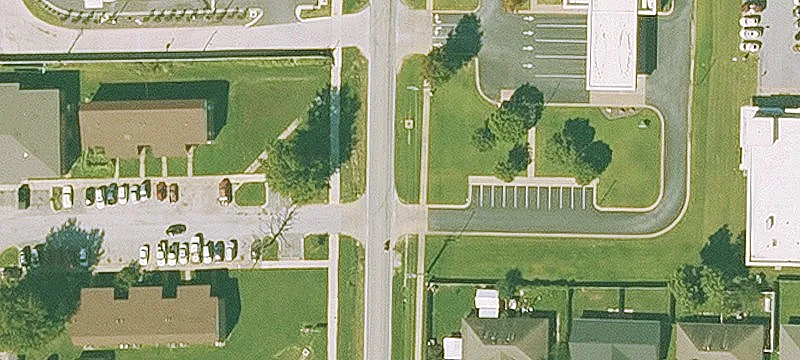Retail Shopping Center with Parking