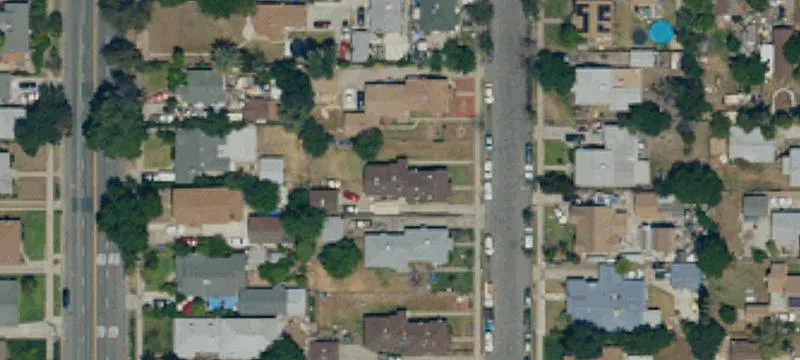 Duplex with Rooftop HVAC Units