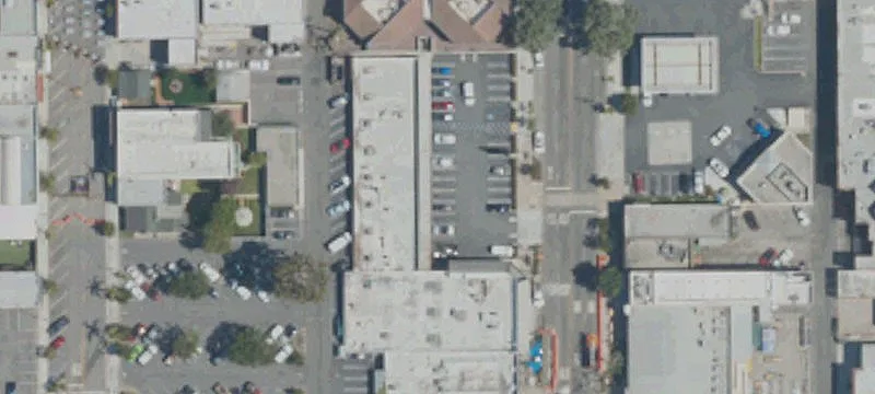 Downtown Retail Plaza with Bank