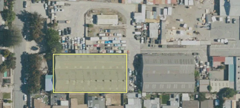 Industrial Yard with Warehouse Buildings