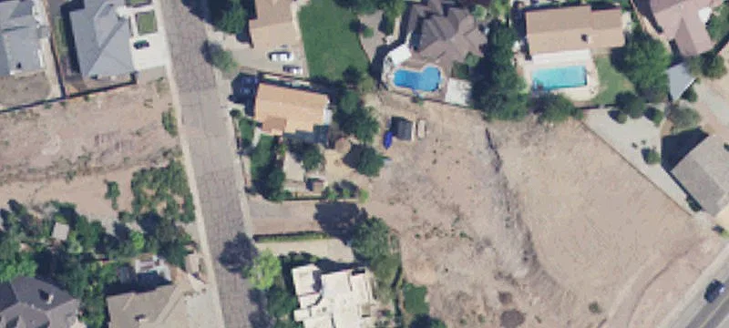 Walkout Residential Lot with Block Walls