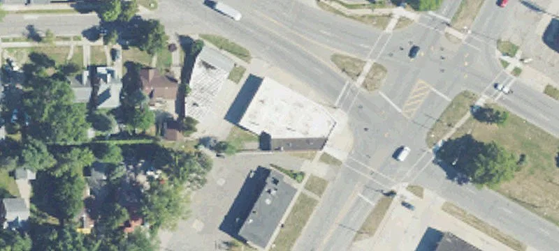Corner Strip Mall Retail Units