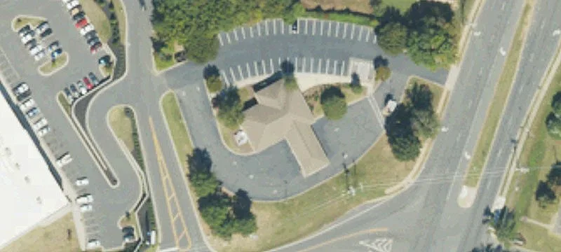 ATM Bank Building with Parking