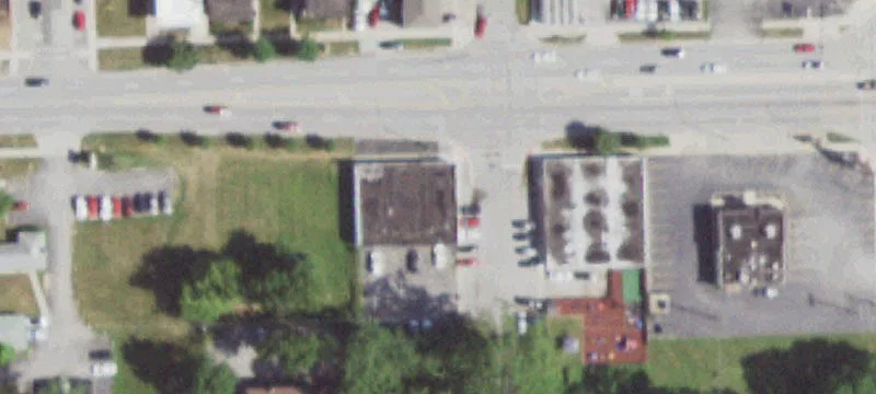 Corner Retail Center with Three Units
