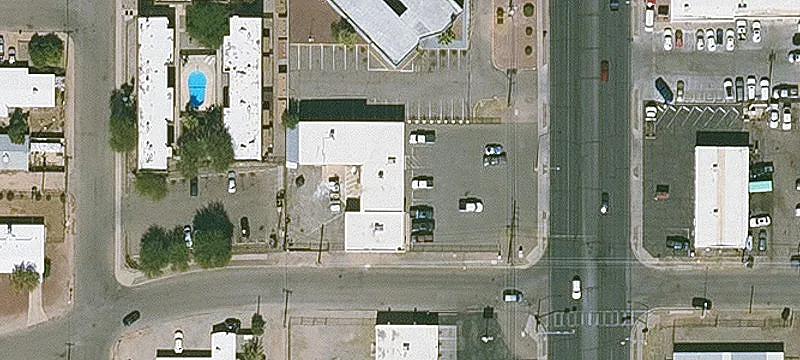 Corner Flex Building with Fenced Yard
