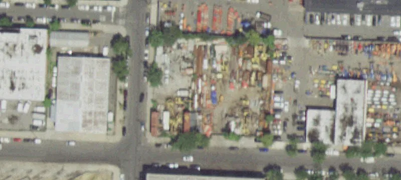 Industrial Vehicle Storage Lot