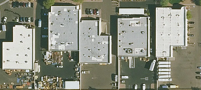 Industrial Building with Gated Yard