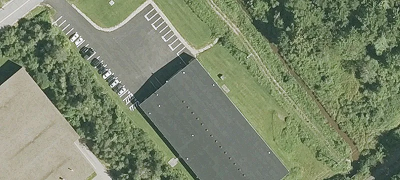 Freestanding Distribution Warehouse