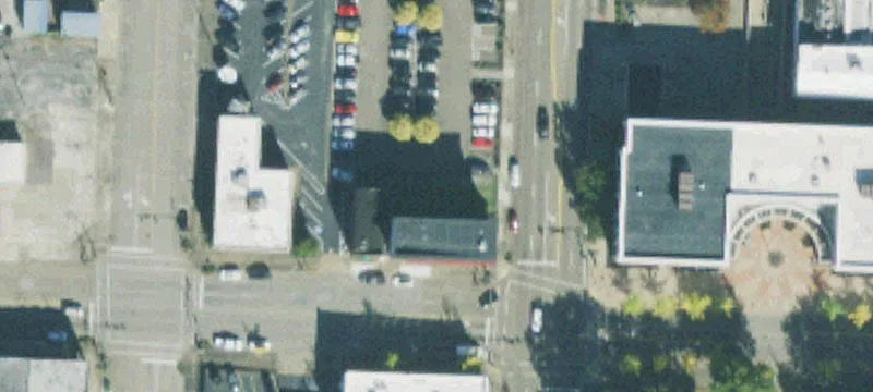 Three-Unit Corner Office Building
