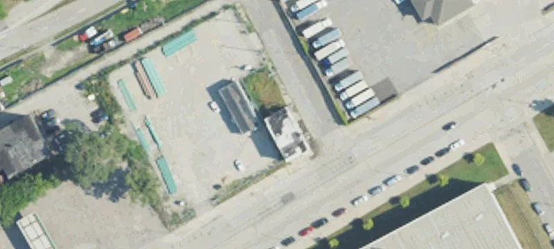 Vacant Retail Storefront Building
