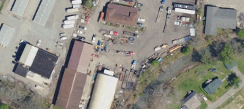 Industrial Warehouse with Gated Yard