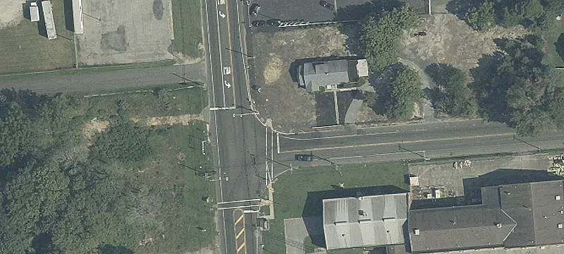 Corner Retail Property with Traffic Light