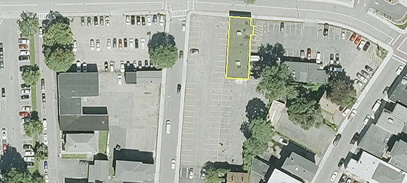 Paved Parking Lot Redevelopment Site