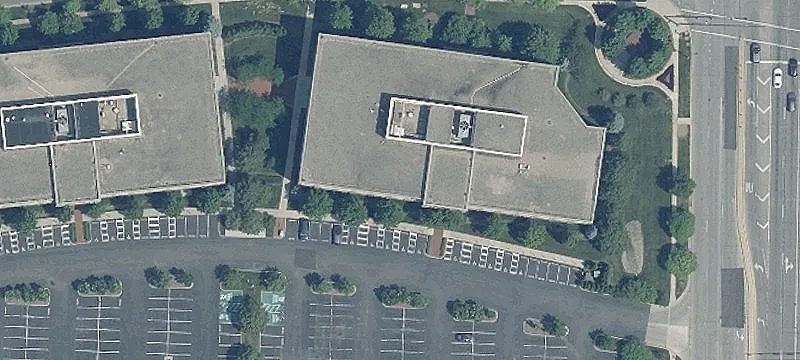 Second-Floor Office Suite with Terrace