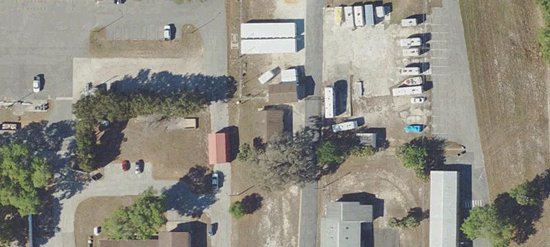 Self Storage Facility with Climate Pods