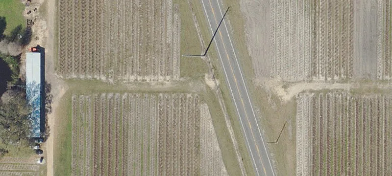 Land with Concrete Warehouse Platform