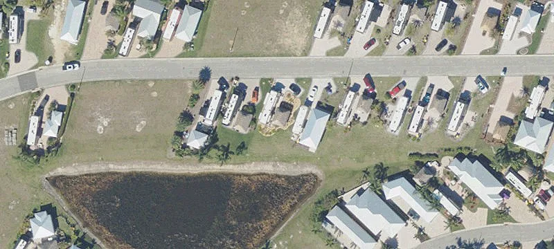 Gated 55+ RV Resort Pad