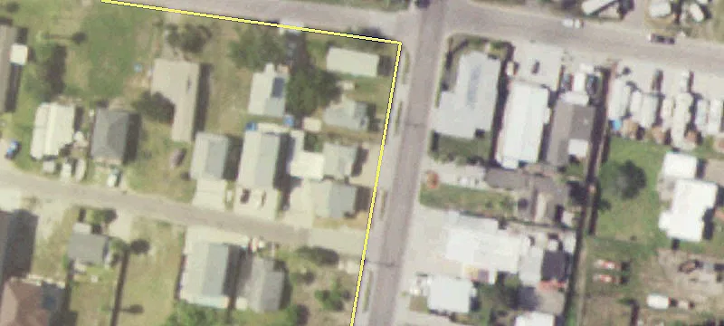 Corner Commercial Zoning Land