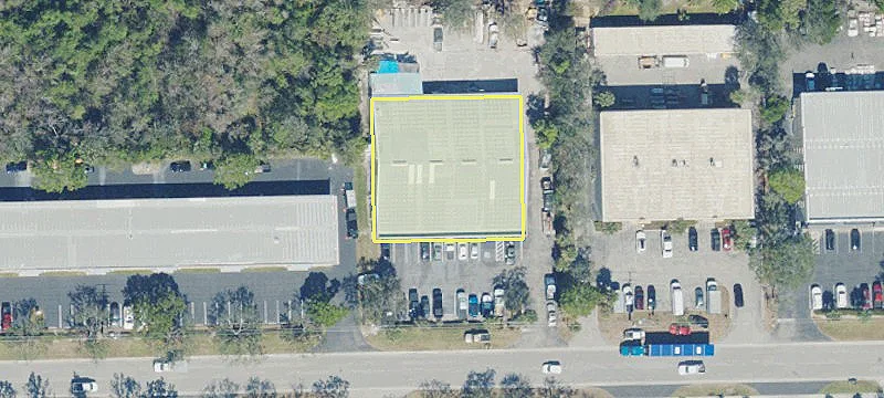 Single-Story Four-Unit Commercial Building