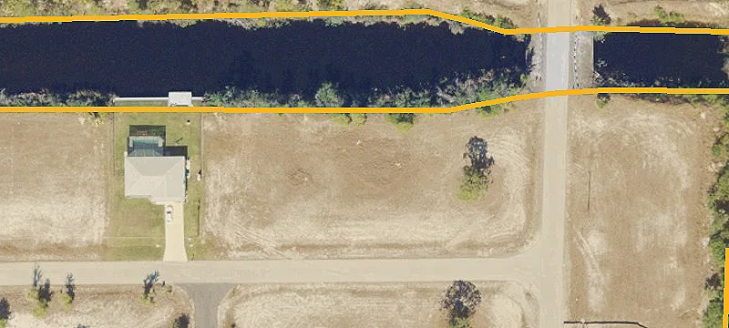 Residential Waterfront Canal Lot