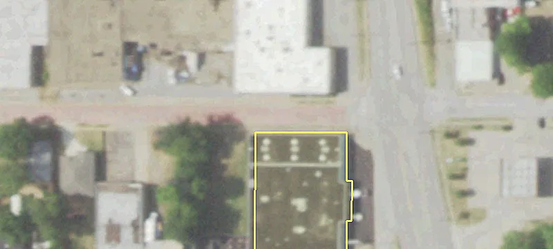 Industrial Warehouse with Loading Door