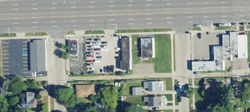 Fully Fenced Used Car Lot