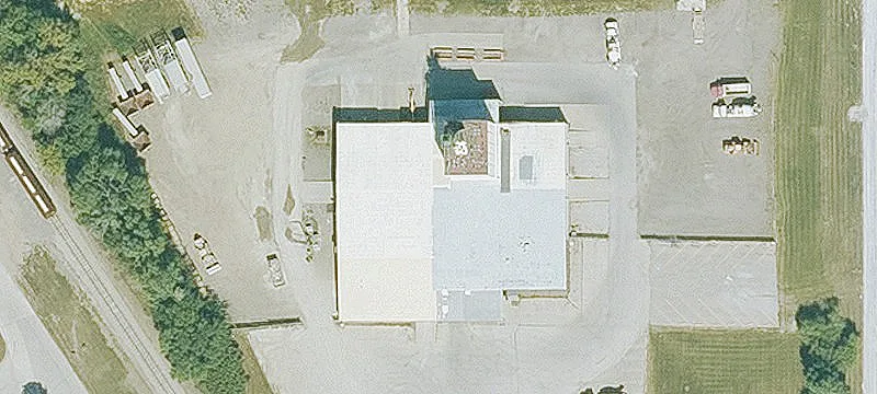 Industrial Warehouse with Outdoor Storage