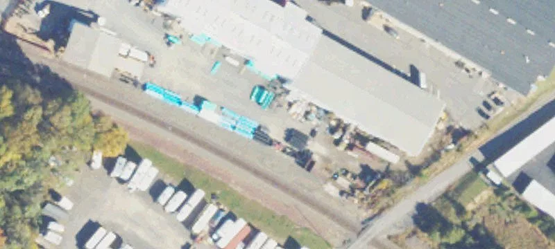 Industrial Warehouse with Outdoor Storage