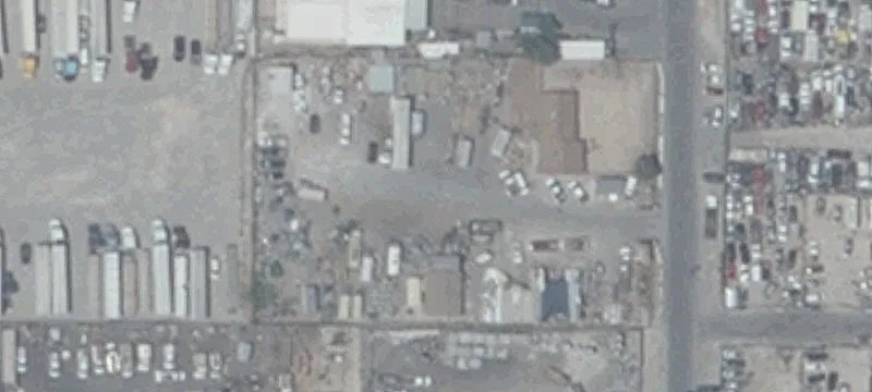 Fenced Industrial Yard with Office