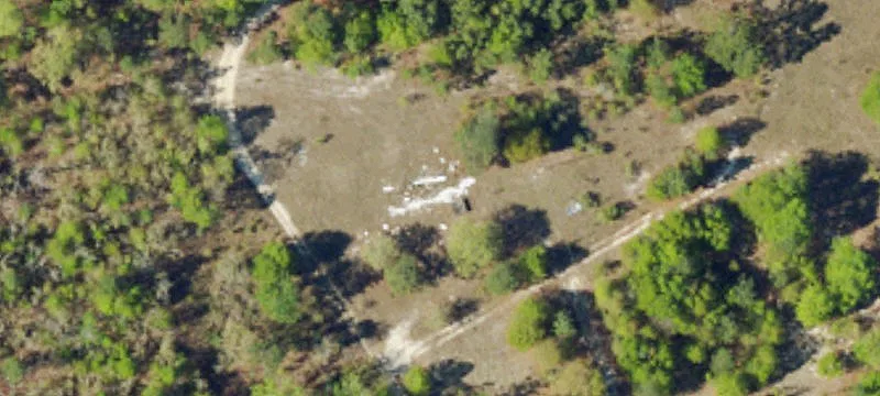 Flat Partially Cleared Acreage Lot