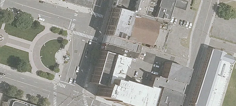 Four-Story Restaurant Landmark