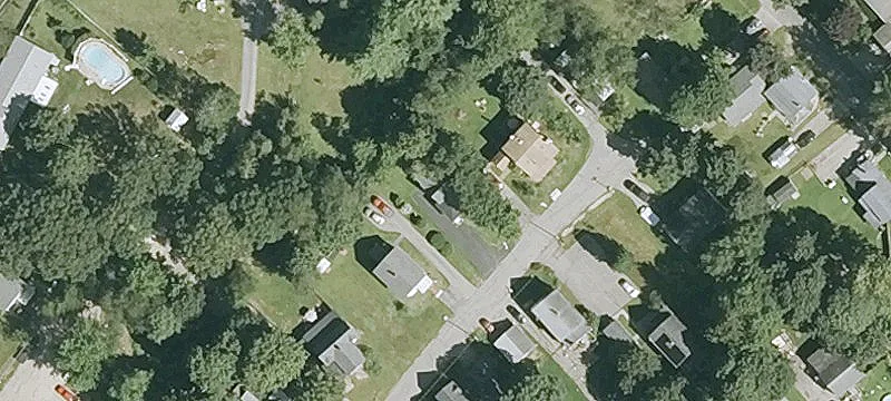 Duplex with Attached Two-Story Barn