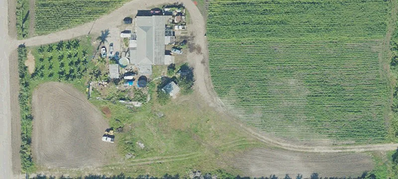 Flat Farmland and Storage Land