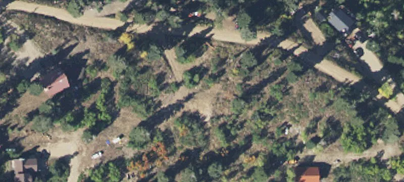 Flat Buildable Canyon Border Lot