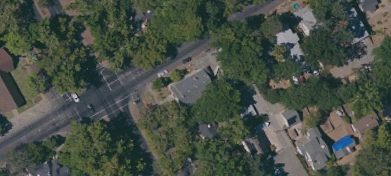 Duplex on Corner Lot