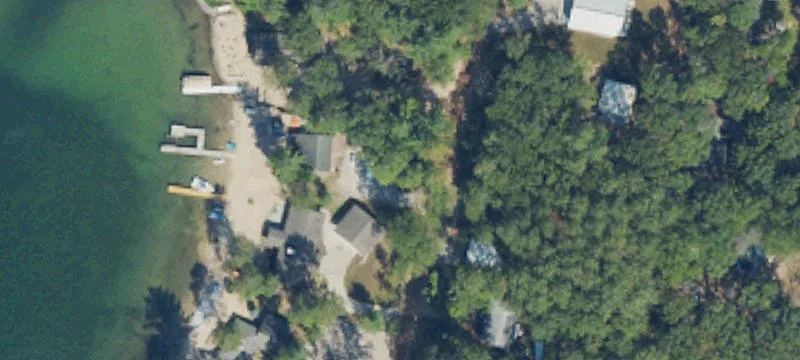 Lake-View Build-Ready Land with Electric Pole Building