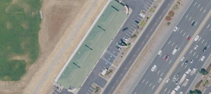 Retail Shopping Center Off Ramp Access