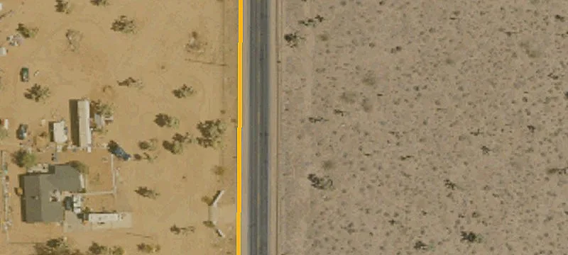 Nearly Flat Desert Land Parcel