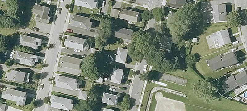 Brick Two-Family Duplex with Garage