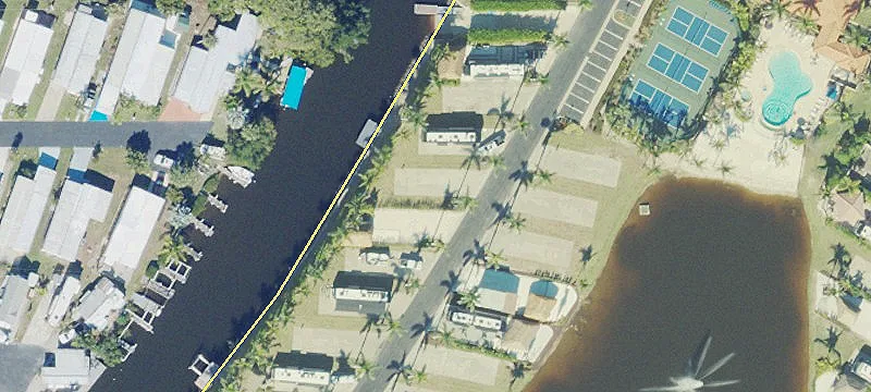 Canal-Front Waterfront Lot with Dock