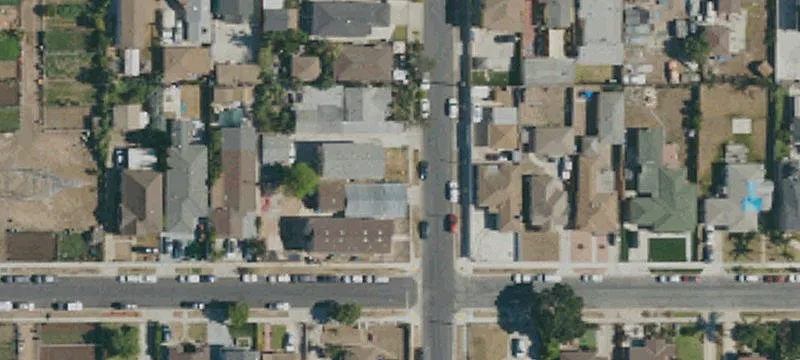 Attached Duplex on Corner Lot