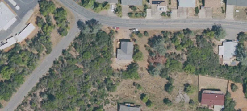 Rectangular Lake View Lot